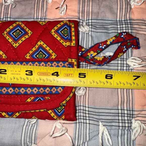 Vera Bradley Vintage Colorful Patterned Women's Wallet - Picture 8 of 9